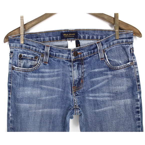 Preowned Truck Jeans with Embroidery Juniors 5 womens size 6 - Picture 2 of 10
